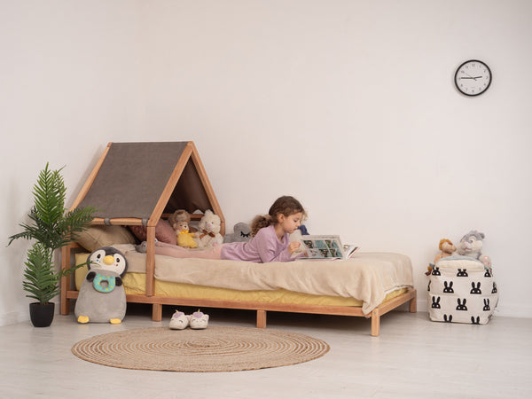 How a Montessori Bed Helps Children Fall Asleep Independently - Without Tears