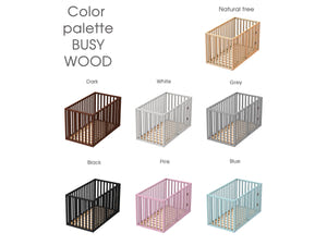 Montessori-Bodenbett für Babys (Modell 23)