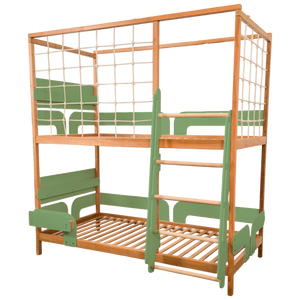 Etagenbett mit zwei gleich großen Liegeflächen (Ursa Minor Bett)
