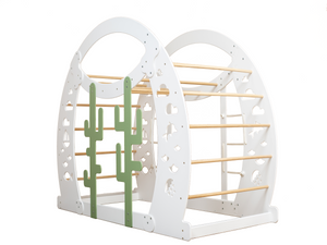 Montessori Kletterbett aus Holz (Adventure)