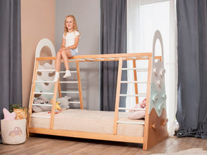 Montessori Spiel- und Kletterbett (Wave)
