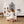 Handgefertigtes Puppenbett aus Holz