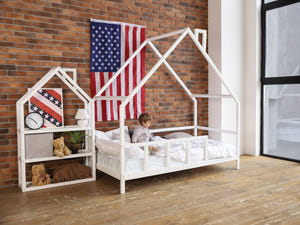 Montessori Hausbett für Kinder (Modell 15)