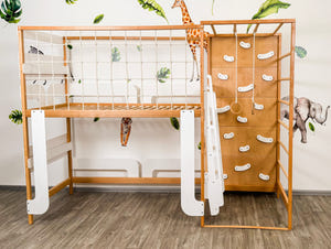 Montessori Jungle Kletter-Etagenbett für Kinder