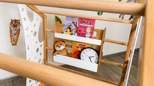 Abnehmbares Regal für Kletterbetten