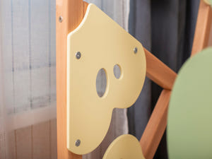 Montessori Kletterbett aus Holz (Lemur)