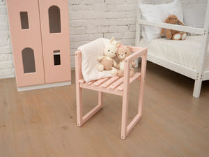 Montessori Kinderstuhl aus Holz (Chair Cube)