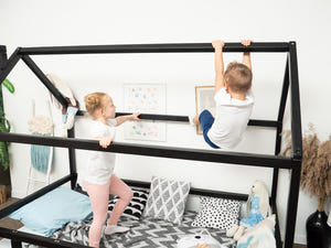 Montessori-Hausbett mit Füßen (Modell 2)