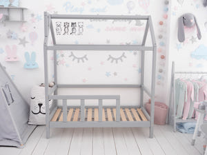 Montessori-Hausbett mit Füßen (Modell 2)