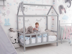 Montessori-Hausbett mit Füßen (Modell 2)