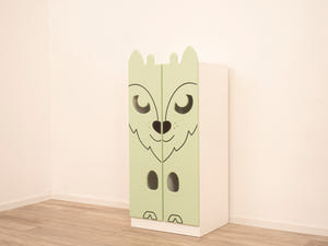 Kinderschrank im Tierdesign