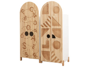 Montessori Lern-Kleiderschrank von Busywood