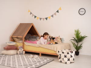 Himmelbett mit Kopfteil
