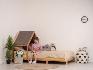 Himmelbett mit Kopfteil