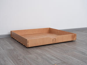 Praktische Unterbett-Schubladen