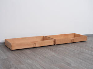 Praktische Unterbett-Schubladen