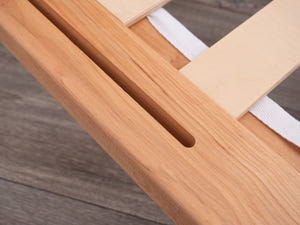 Montessori-Hausbett mit ausziehbarem Dach