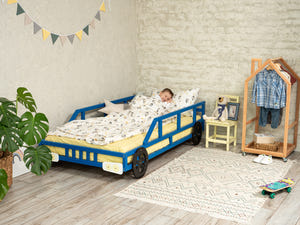 Rennwagenbett für Kinder (Modell 13)