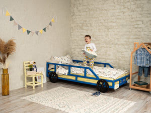 Rennwagenbett für Kinder (Modell 13)