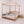 Jugendbett aus Holz mit Beinen und Lattenrost Twin, Full und Queen Size Bettrahmen (Modell 8)