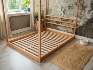 Himmelbett – Sicheres und stilvolles Bett fürs Jugendzimmer (Modell 8)